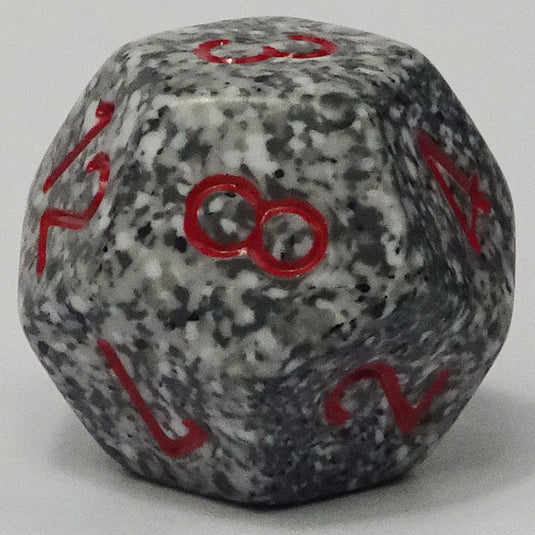 Chessex - Speckled 16mm D12 - Granite