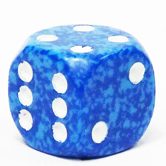 Chessex - Speckled 12mm D6 - Water