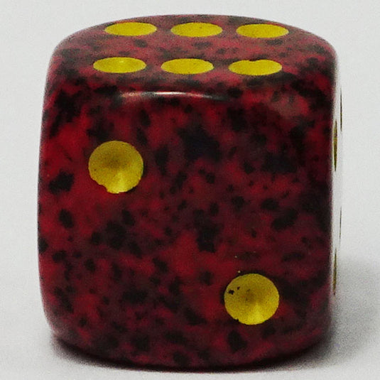 Chessex - Speckled 16mm D6 W/Pips - Mercury