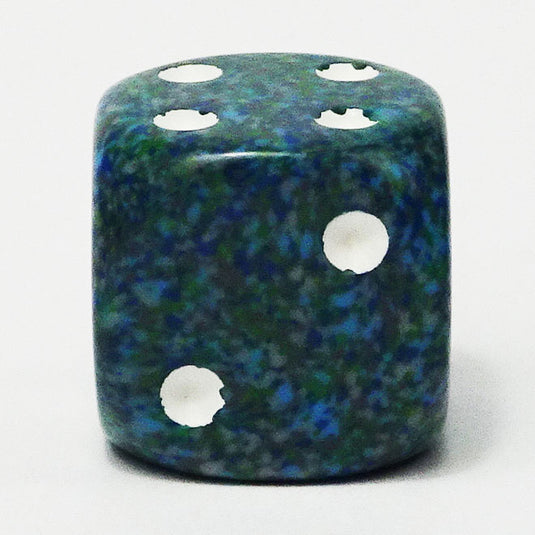 Chessex - Speckled 16mm D6 W/Pips - Sea