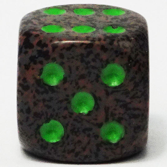 Chessex - Speckled 16mm D6 W/Pips -  Earth