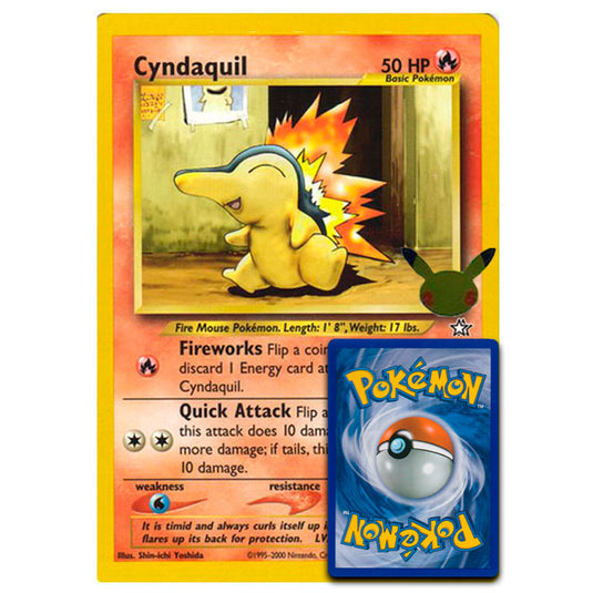 Pokemon - Cyndaquil - Oversized Jumbo Card - 57/111