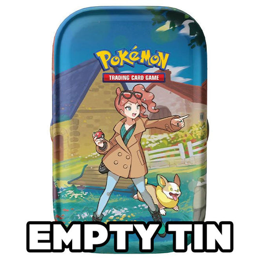 Pokemon - Crown Zenith - Mini Tins - Sonia - Empty Mini Tin