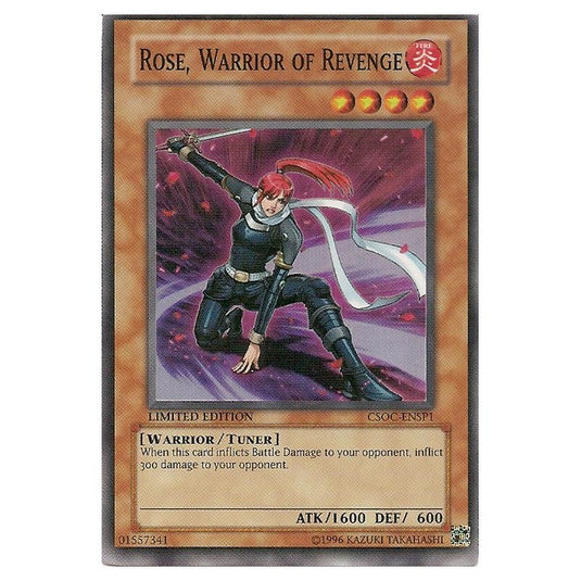 Yu-Gi-Oh! - Crossroads of Chaos Sneak Peek Participation Card - Rose, Warrior of Revenge (Super Rare) CSOC-ENSP1