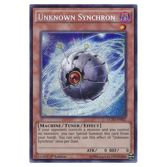 Yu-Gi-Oh! - Legendary Collection 5D's Mega Pack - Unknown Synchron (Secret Rare) LC5D-EN022