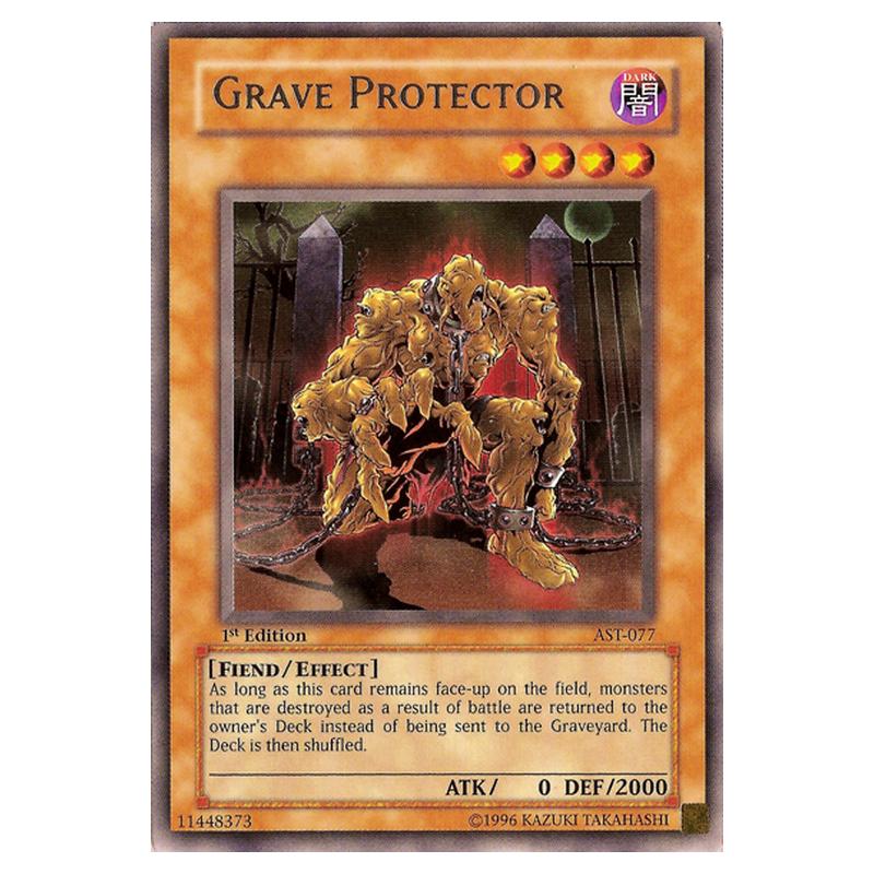 Yu-Gi-Oh! - Ancient Sanctuary - Grave Protector (Rare) AST-077