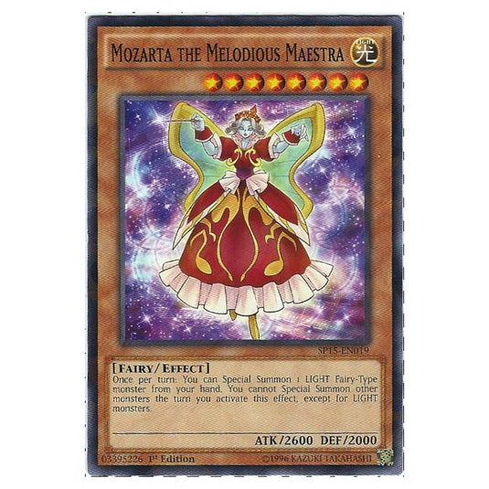 Yu-Gi-Oh! - Star Pack ARC-V - Mozarta the Melodious Maestra (Shatterfoil Rare) SP15-EN019