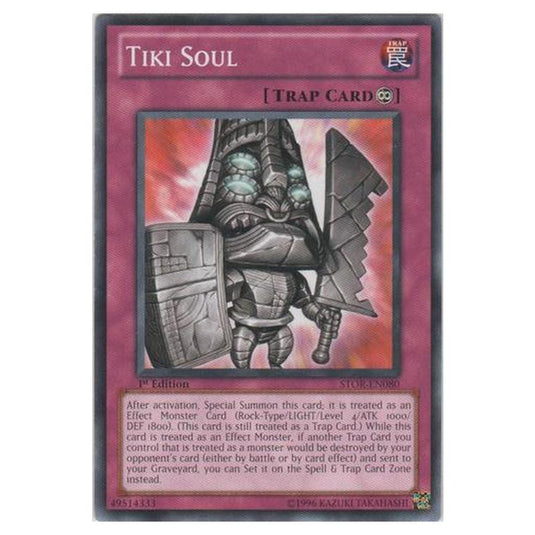 Yu-Gi-Oh! - Storm of Ragnarok - Tiki Soul (Common) STOR-EN080