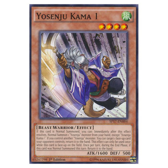 Yu-Gi-Oh! - Star Pack Battle Royal - Yosenju Kama 1 (Common) SP17-EN004