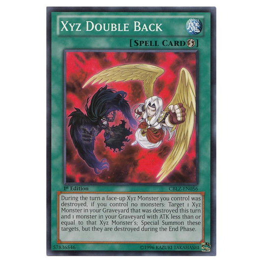 Yu-Gi-Oh! - Cosmo Blazer - Xyz Double Back (Common) CBLZ-EN056