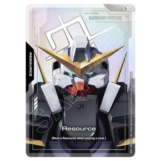 Gundam Card Game - GD-04: Phantom Aria - Resource (C+) - R-037a