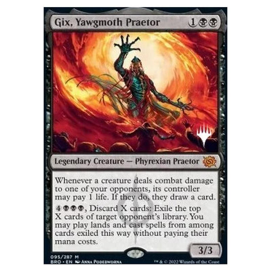 Magic The Gathering - The Brothers' War Promos - Gix, Yawgmoth Praetor - 095/287