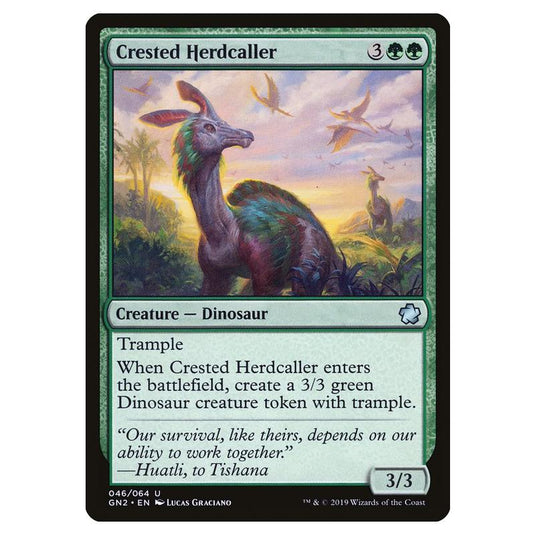 Magic The Gathering - Game Night 2019 - Crested Herdcaller - 46