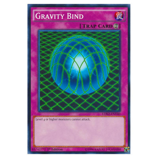 Yu-Gi-Oh! - Legendary Decks II - Gravity Bind (Common) LDK2-ENY40