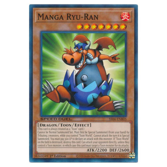 Yu-Gi-Oh! - Speed Duel Starter Decks - Match of the Millennium - Manga Ryu-Ran (Common) SS04-ENB05