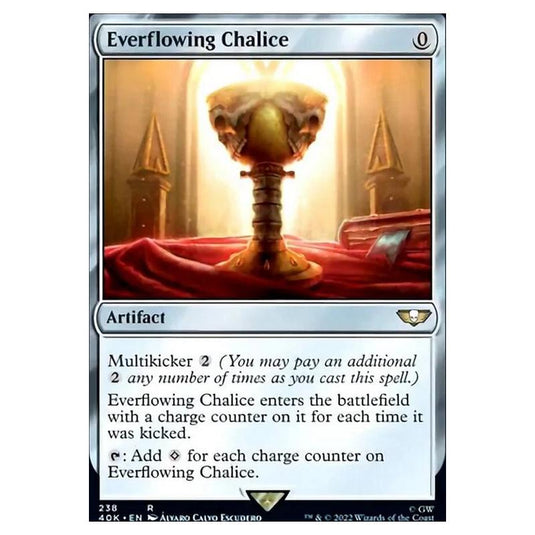 Magic The Gathering - Universes Beyond - Warhammer 40k - Everflowing Chalice - 238/168