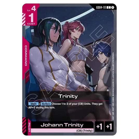 Gundam Card Game - GD-04: Phantom Aria - Trinity (C) - GD04-111