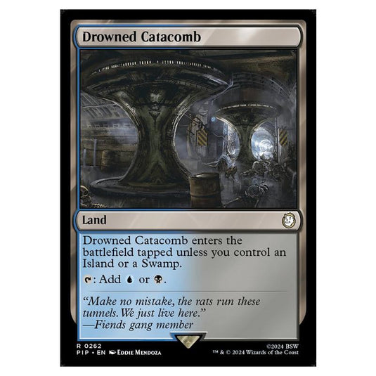 Magic The Gathering - Universes Beyond - Fallout - Drowned Catacomb - 0262