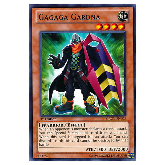 Yu-Gi-Oh! - Galactic Overlord - Gagaga Gardna (Rare) GAOV-EN005