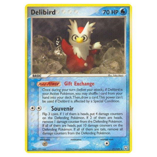 Pokemon - EX Team Rocket Returns - Delibird - 021/109