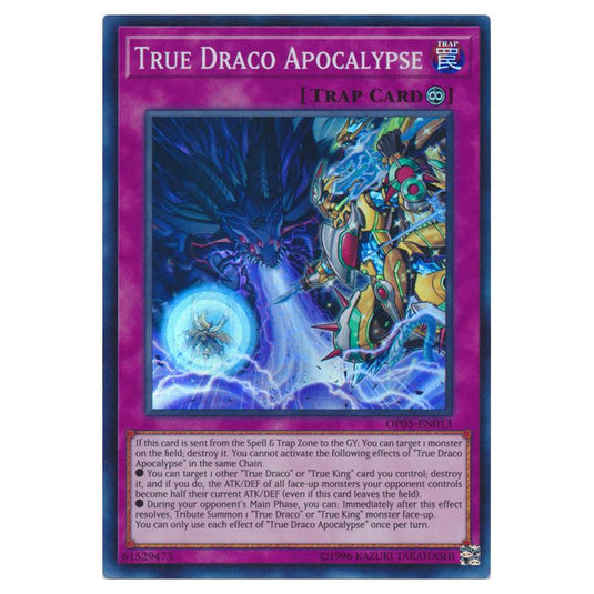 Yu-Gi-Oh! - OTS Tournament Pack 5 - True Draco Apocalypse (Super Rare) OP05-EN013