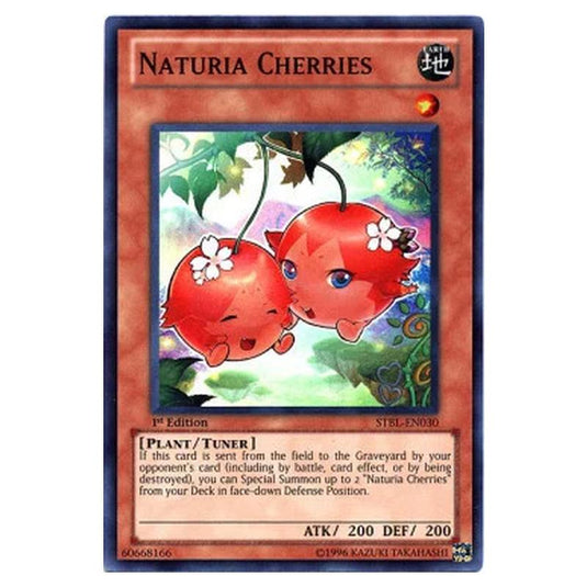 Yu-Gi-Oh! - Starstrike Blast - Naturia Cherries (Super Rare) - STBL-EN030