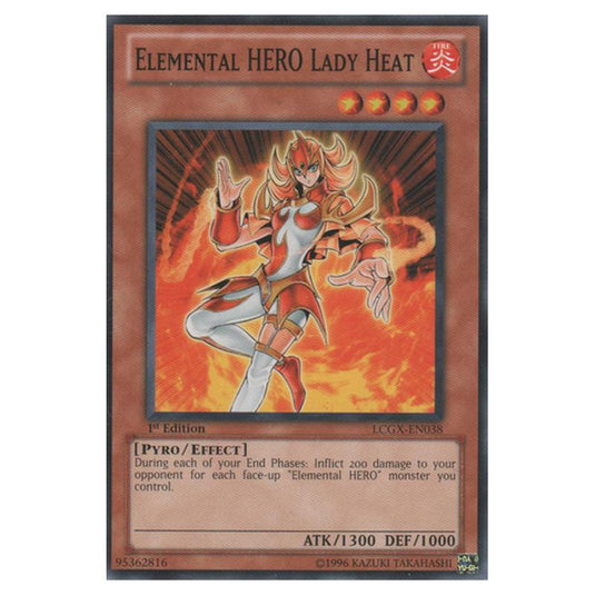 Yu-Gi-Oh! - Legendary Collection 2 - The Duel Academy Years Mega Pack - Elemental HERO Lady Heat (Common) LCGX-EN038