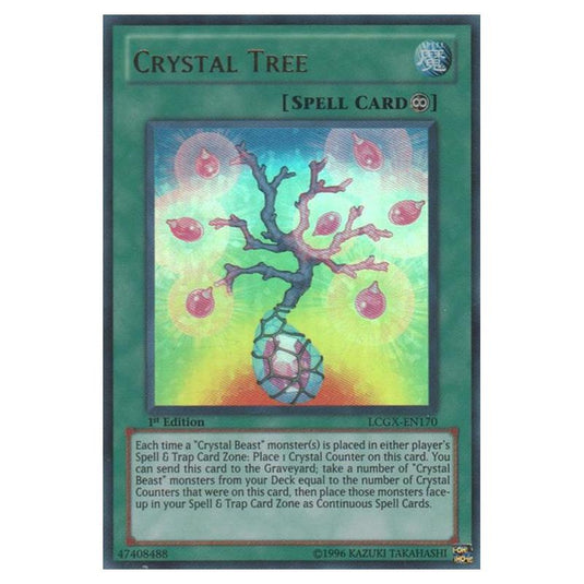 Yu-Gi-Oh! - Legendary Collection 2 - The Duel Academy Years Mega Pack - Crystal Tree (Ultra Rare) LCGX-EN170