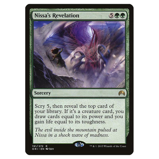 Magic The Gathering - Magic Origins - Nissa\\'s Revelation - 191/272 (Foil)