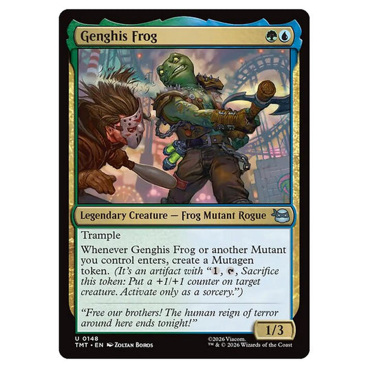 Magic The Gathering - Teenage Mutant Ninja Turtles - Genghis Frog - 0148