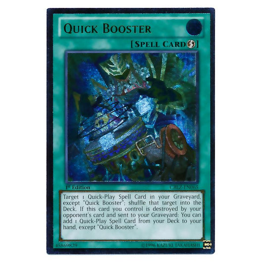 Yu-Gi-Oh! - Cosmo Blazer - Quick Booster (Ultimate Rare) CBLZ-EN065