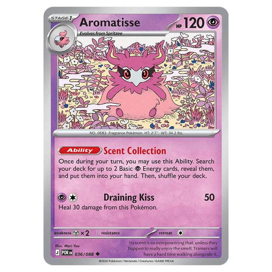 Pokemon - Mega Evolution - Perfect Order - Aromatisse - 036/088