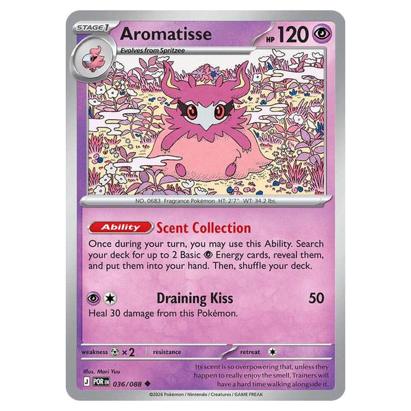 Pokemon - Mega Evolution - Perfect Order - Aromatisse