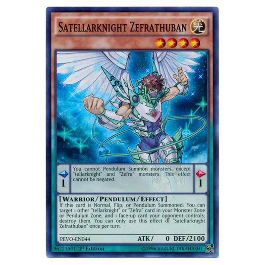 Yu-Gi-Oh! - Pendulum Evolution - Satellarknight Zefrathuban (Super Rare) PEVO-EN044