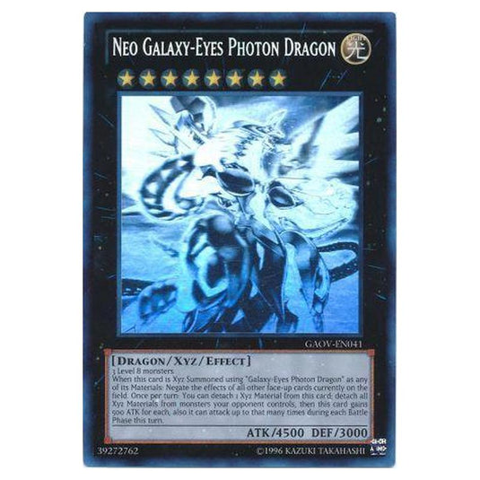 Yu-Gi-Oh! - Galactic Overlord - Neo Galaxy-Eyes Photon Dragon (Ghost Rare) GAOV-EN041