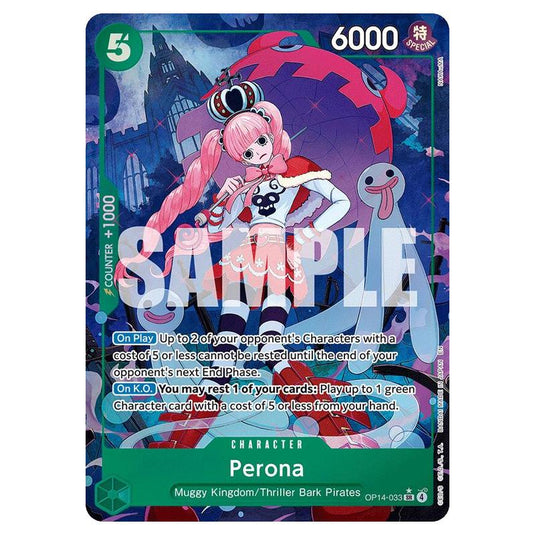 One Piece - OP14 - The Azure Sea's Seven - Perona - OP14-033a