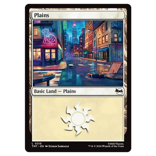 Magic The Gathering - Teenage Mutant Ninja Turtles - Plains - 0315