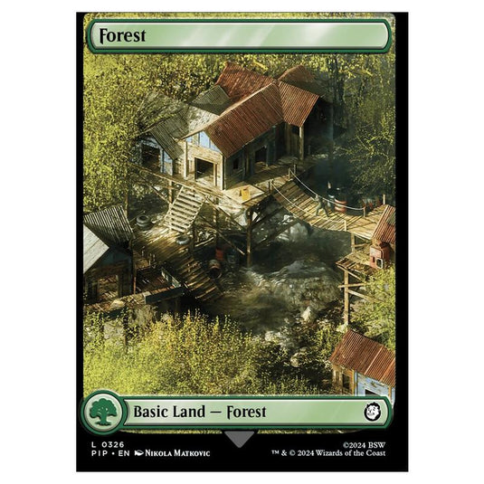 Magic The Gathering - Universes Beyond - Fallout - Forest - 0326