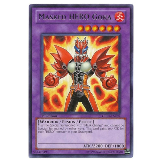 Yu-Gi-Oh! - Generation Force - Masked HERO Goka (Rare) GENF-EN094