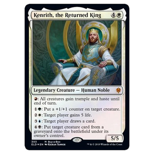 Magic The Gathering - Throne of Eldraine Promos - Kenrith, the Returned King - 303/269