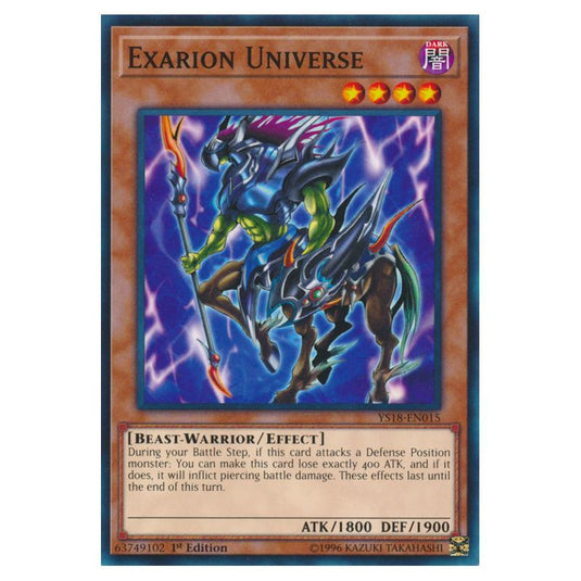 Yu-Gi-Oh! - Starter Deck - Codebreaker - Exarion Universe (Common) YS18-EN015