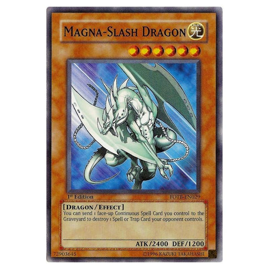 Yu-Gi-Oh! - Force of the Breaker - Magna-Slash Dragon (Common) FOTB-EN029