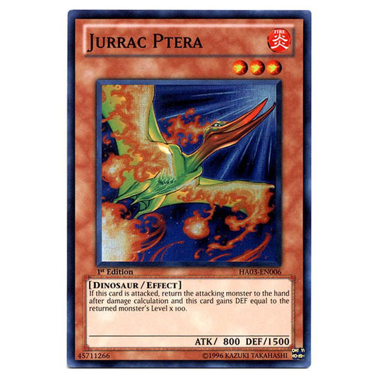 Yu-Gi-Oh! - Hidden Arsenal 3 - Jurrac Ptera (Super Rare) HA03-EN006