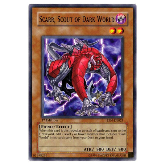 Yu-Gi-Oh! - Elemental Energy - Scarr, Scout of Dark World (Common) EEN-EN025
