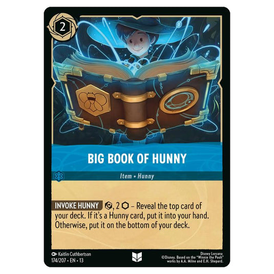 Lorcana - Attack of the Vine - Big Book of Hunny (Uncommon) - 174/207