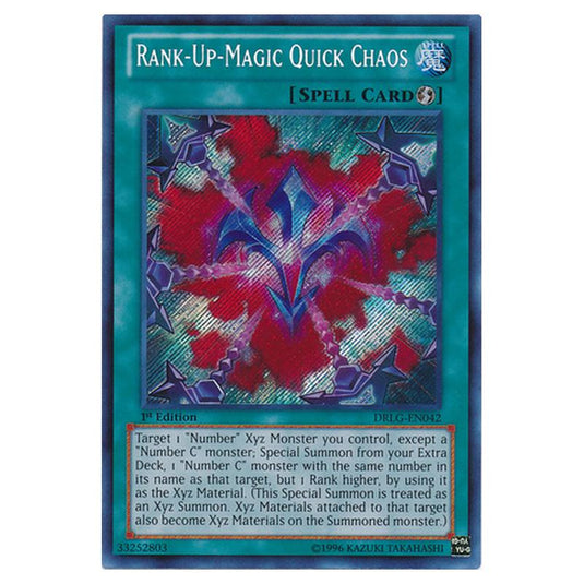 Yu-Gi-Oh! - Dragons of Legend - Rank-Up-Magic Quick Chaos (Secret Rare) DRLG-EN042