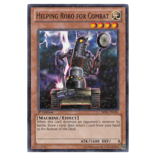 Yu-Gi-Oh! - Battle Pack - Epic Dawn - Helping Robo for Combat (Starfoil Rare) BP01-EN181