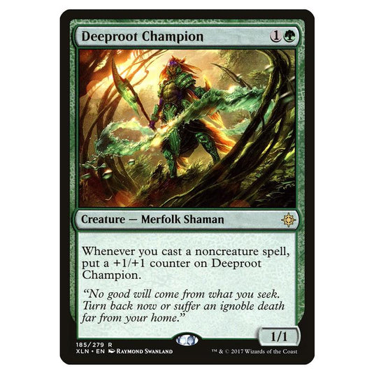Magic the Gathering - Ixalan - Deeproot Champion - 185/279