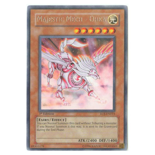 Yu-Gi-Oh! - Enemy of Justice - Majestic Mech - Ohka (Rare) EOJ-EN015
