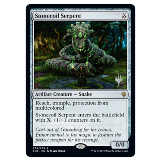Magic The Gathering - Throne of Eldraine Promos - Stonecoil Serpent - 235/269